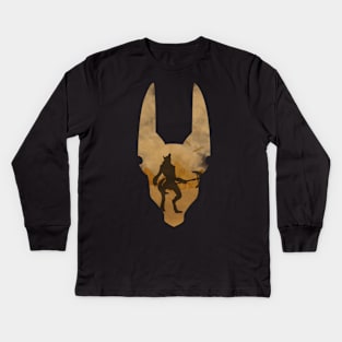 Shadow of Anubis Kids Long Sleeve T-Shirt